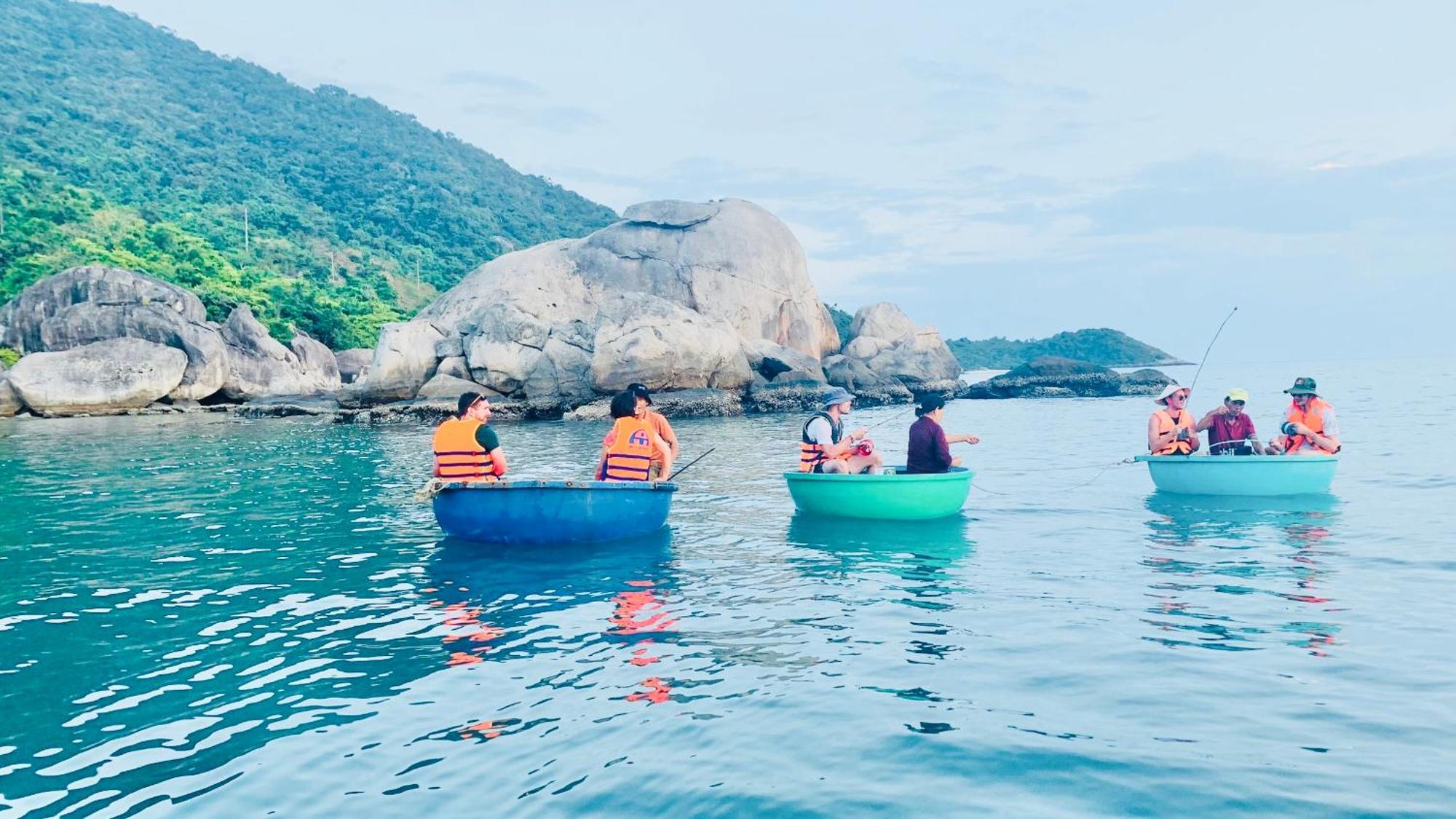 Monkeyland Cham Island Homestay Tân Hiệ Buitenkant foto